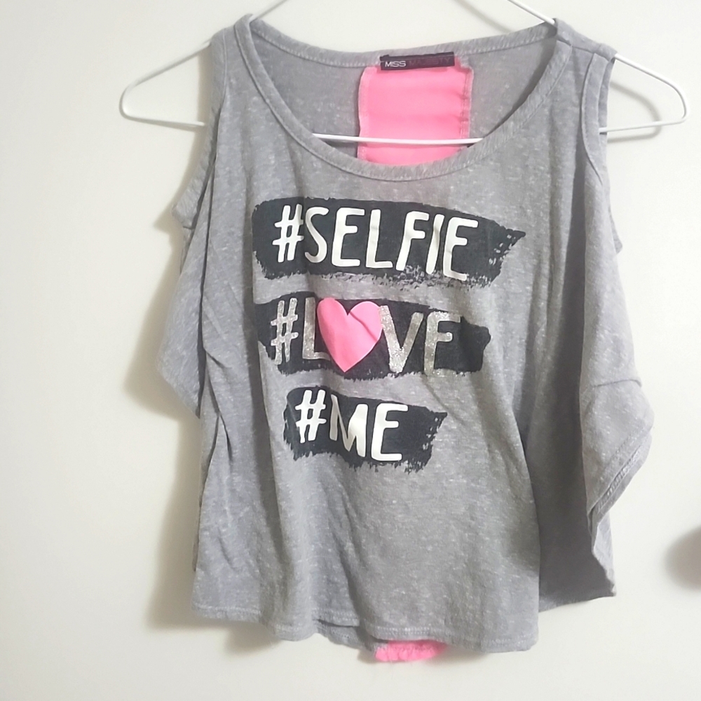 Miss Majesty crop top.    Box 1
